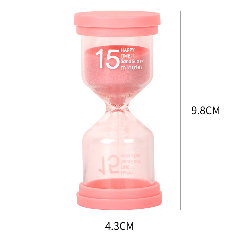 Extreme Space Hourglass Timer Ornament Creative Macaron 15-Minute Timer Children's Birthday Gift
