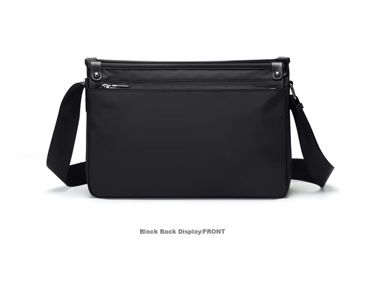 GOLF Shoulder Bag for Men, Large Capacity Crossbody Bag, Business Casual Water-Resistant Lightweight Phone Bag, Trendy IPad Messenger Bag, Fashionable Men's Satchel 5I797463J Black 21