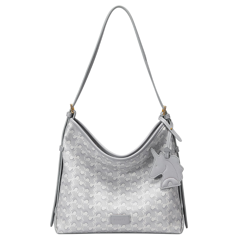 NUCELLE Wave HOBO Handbag for Women, Light Luxury Large Capacity Bucket Bag, Shoulder Crossbody Underarm Commuter Ladies Bag, Birthday Gift