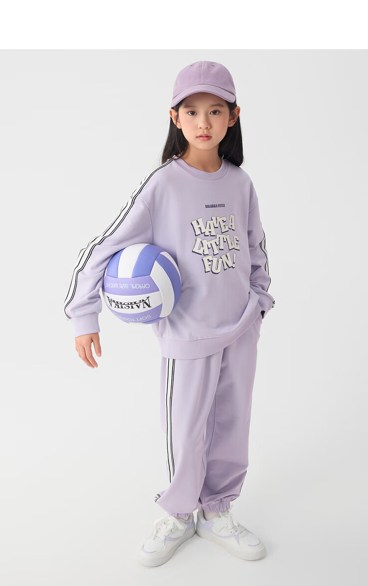 BALABALA Children's Clothing Set, Boys And Girls Long-Sleeve Spring And Autumn Outfit, Baby Loose Sweatshirt Trendy 208125104205 14