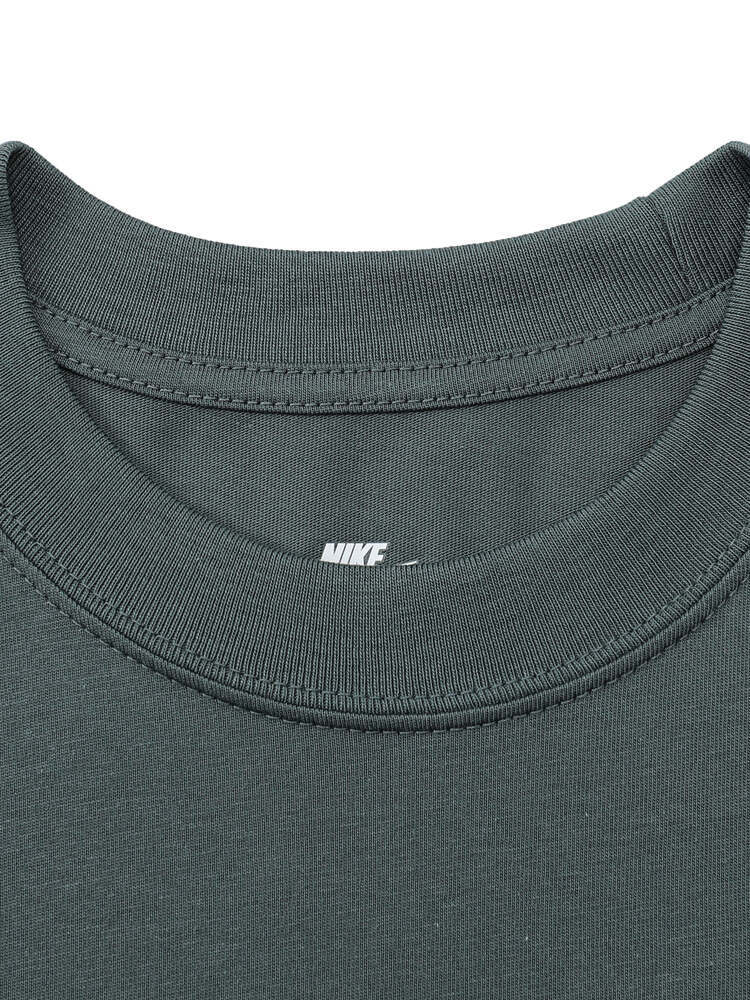 NIKE Spring And Summer Men's Short-Sleeve Round Neck T-Shirt, Sports Casual, Simple And Fashionable, FZ5282-338, Green, S 9
