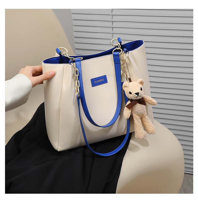 Aiqinghai Leather Handbag, Women's Tote Bag, Large Capacity Shoulder Bag, High-End Brand, Birthday Gift for Wife Or Girlfriend on May 20 14