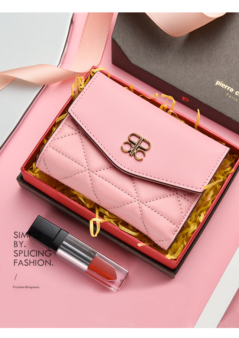 Pierre Cardin Handbag, Holiday Birthday Gift for Women, Top-Grain Leather Bag, Ladies Wallet, Multi-Card Holder Bag 3