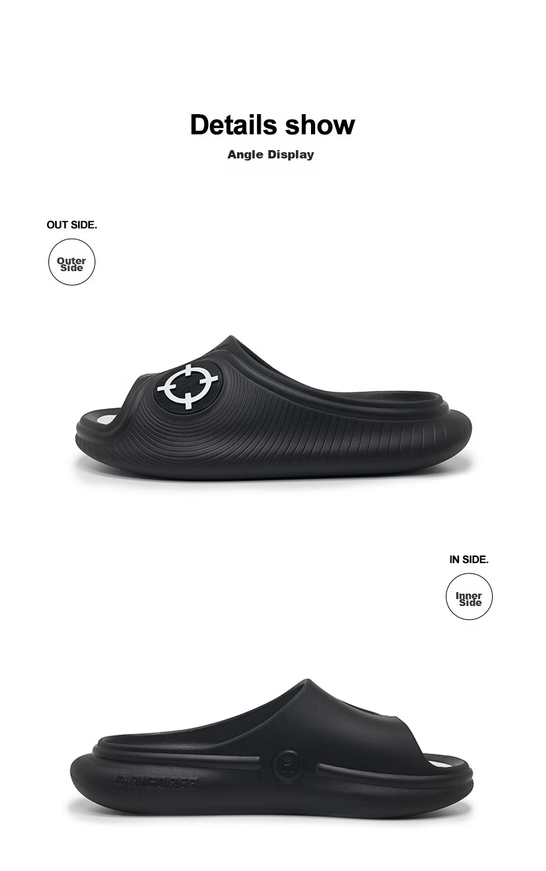 RIGORER Men's Sports Sandals, Tianji 2 Waterproof Non-Slip Basketball Summer Indoor Outdoor Beach Soft Elastic All-In Slippers 18