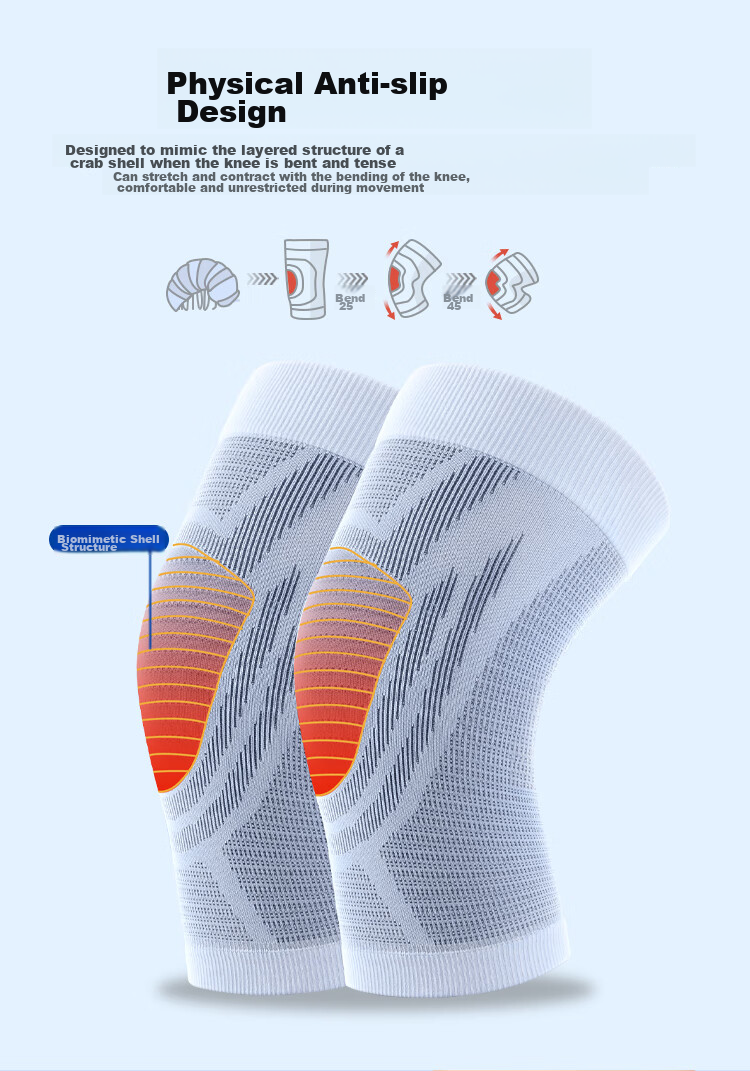 TEEIS German Knee Warmers for Cold Legs, Arthritis, Winter Knee Protection for Elderly Men And Women, Non-Slip Leg Guards 5