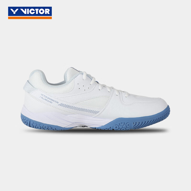 Бадминтонные кроссовки VICTOR A170II, мужские и женские, широкие, дышащие, нескользящие, ультралегкие, белые, размер 42