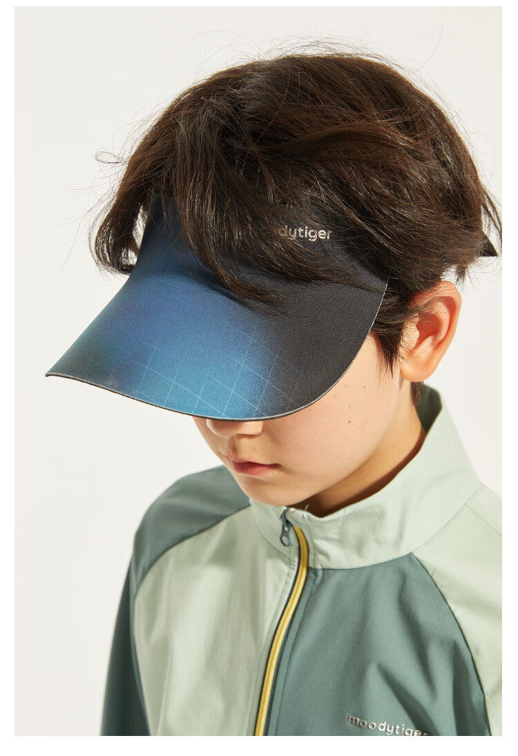 Moodytiger Children's Visor Sun Hat, Summer Boys And Girls 3D Foldable Lightweight Sun Protection Hat, Sports Baseball Cap 9