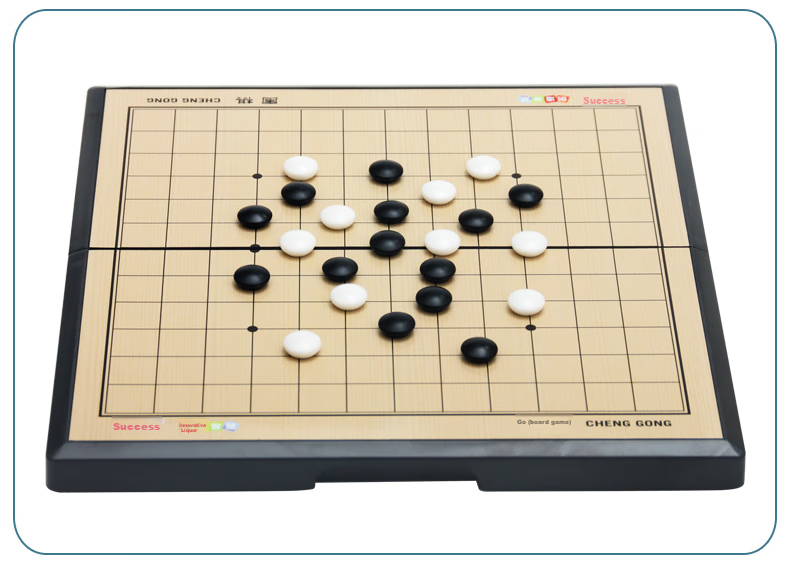 Chenggong Magnetic Go And Gomoku Small Size 13x13 Board Game Set for Children's Go, 4011 Back-To Camping Gift 5