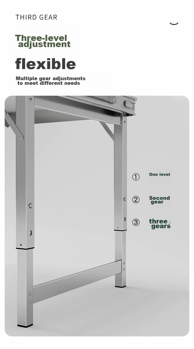 Xiaomo Folding Table, 1.2 Meters High-Lift Outdoor Portable Picnic Table, Stall Table, Advertising Promotion Table, Training Table 4