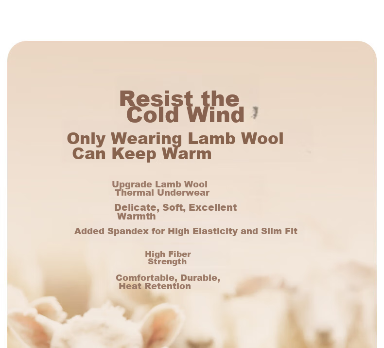 Bejirog Women's Thermal Underwear Set with Fleece Lining, Thickened Base Layer for Cold Weather, Suitable for -40°C in Northeast China, Cold-Resistant Autumn Top And Bottom 4
