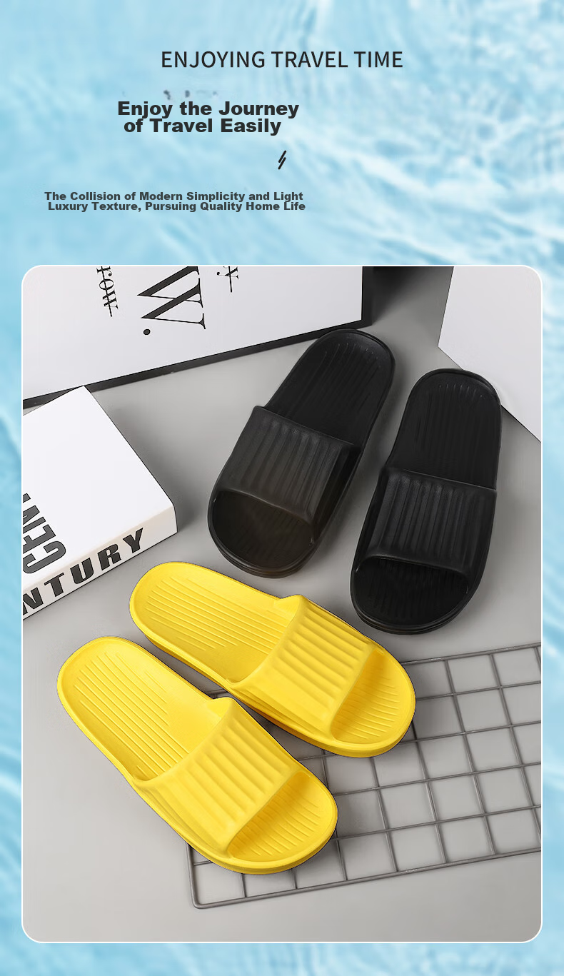 Grace Foldable Travel Slippers, Portable Outdoor Swimming Flip-Flops, Green, Size L 3
