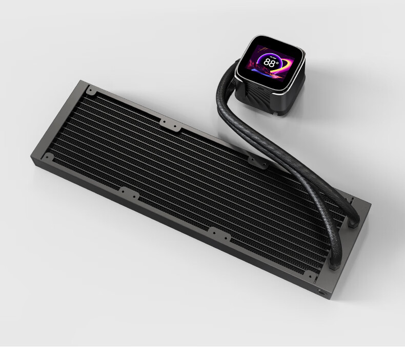 Golden Field PRISTINE VISION LIQUID 360 All-in-One CPU Liquid Cooler with 3.95-inch Magnetic LCD Control Screen, Custom Animations, Ceramic Bearings 13