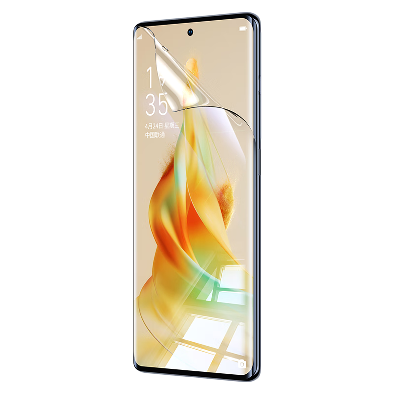 BIAZE [Ultra-Fast Repair 2 Pieces] Hydrogel Soft Film for OPPO Reno9/pro+/+, Compatible with Reno11/10/Zhenmei11pro/+/10pro+, Non-Tempered Glass Screen Protector JM172