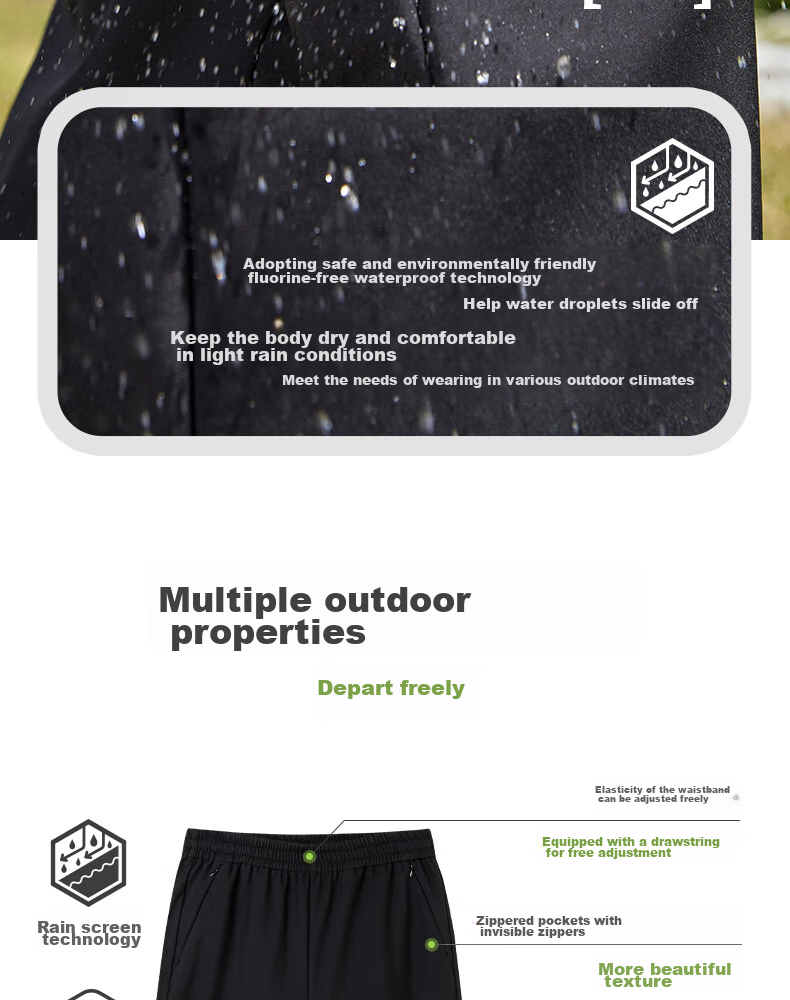 361° Women's Autumn Winter Water-Repellent Outdoor Fleece-Lined Straight-Leg Casual Pants 662534701-3 6