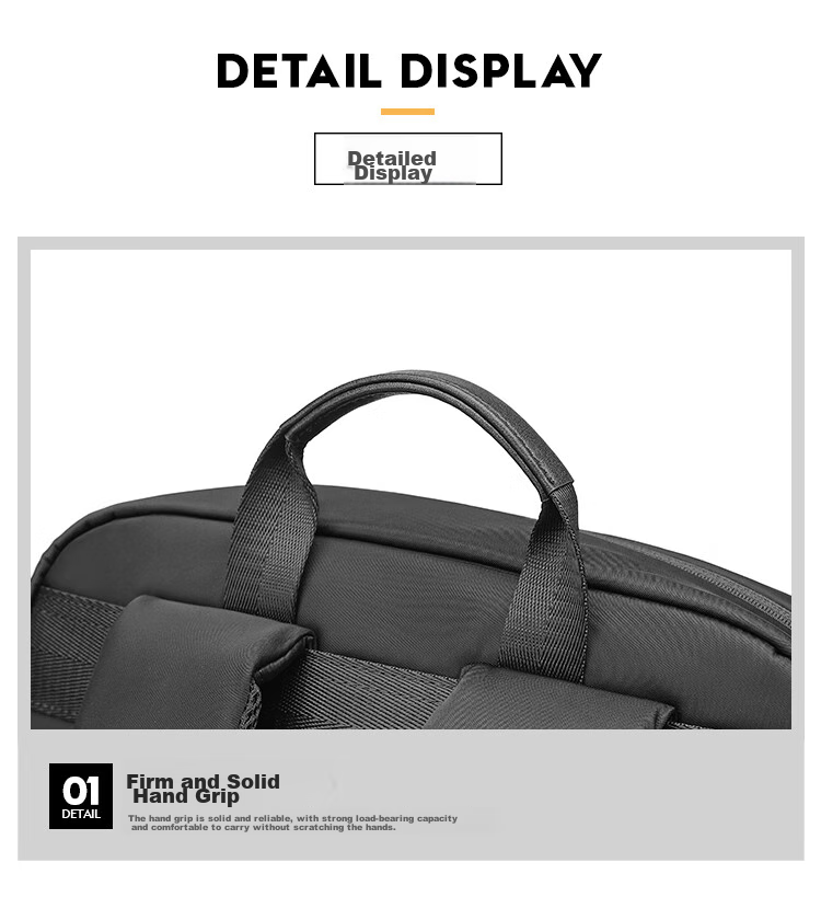 Goldlion Backpack, Outdoor Travel Bag for Men, Double Zipper Large Capacity Laptop Bag And Schoolbag, Birthday Gift 23