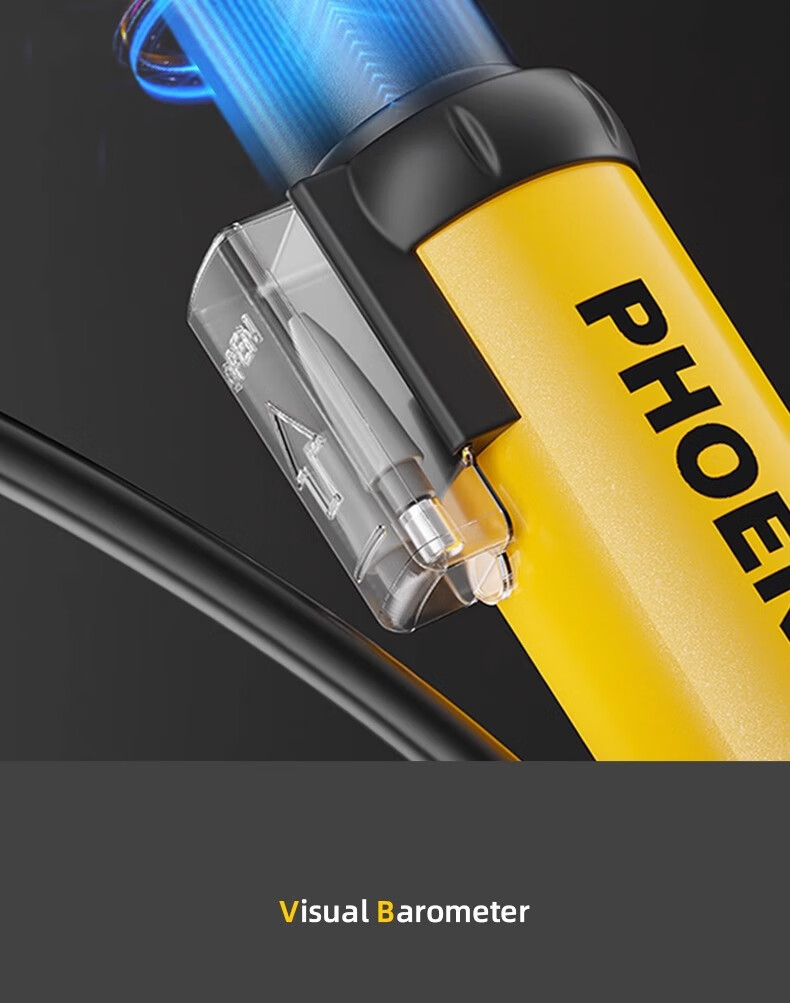 Phoenix Pedal Air Pump Bicycle Portable Electric Motorcycle Scooter Home Use New High-Pressure Inflator 2