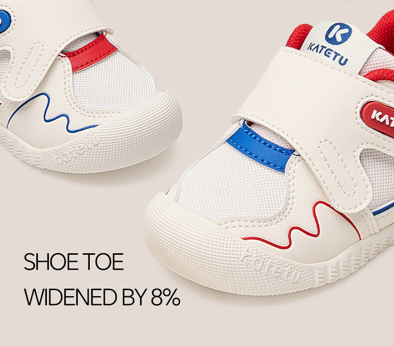 Katetu Baby Walking Shoes, Infant 1-3 Years Old Spring New Children's Shoes, Little K Shield Functional Shoes, Indoor Children's White Sneakers X4CEA26 3