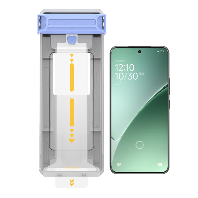 LLUNC Full Adhesive Tempered Glass Screen Protector for Xiaomi 14 Pro/14 Ultra, Full Coverage Curved Fit Ultra-Thin Shatterproof Anti-Fingerprint Phone Film for 14pro/ultra