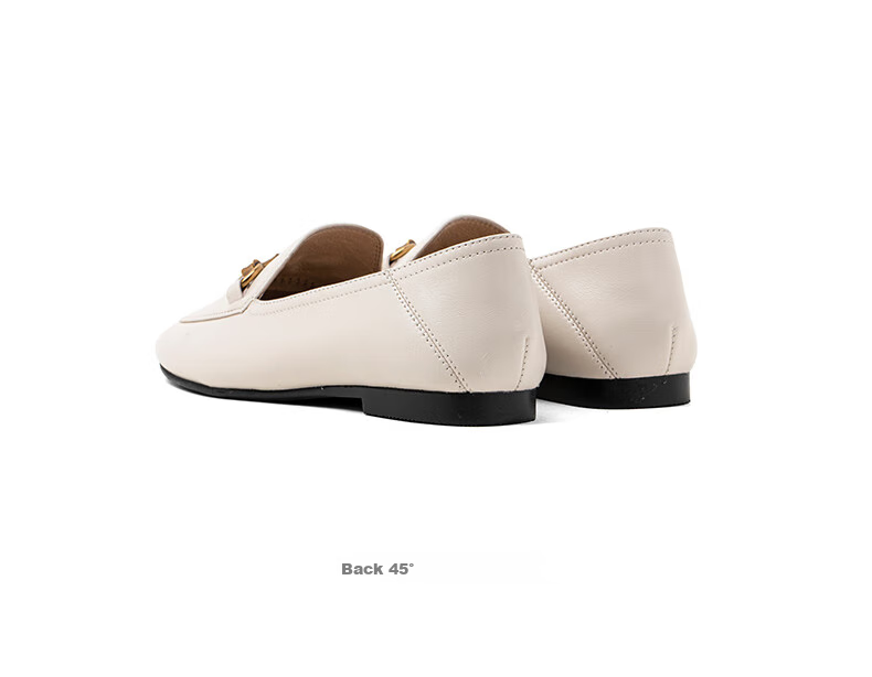 COMELY Genuine Leather Loafers for Women, Spring And Summer New Style, Sheepskin Flat Slip-On Shoes, Comfortable Versatile Leather Shoes, Camel Color, Size 36 11