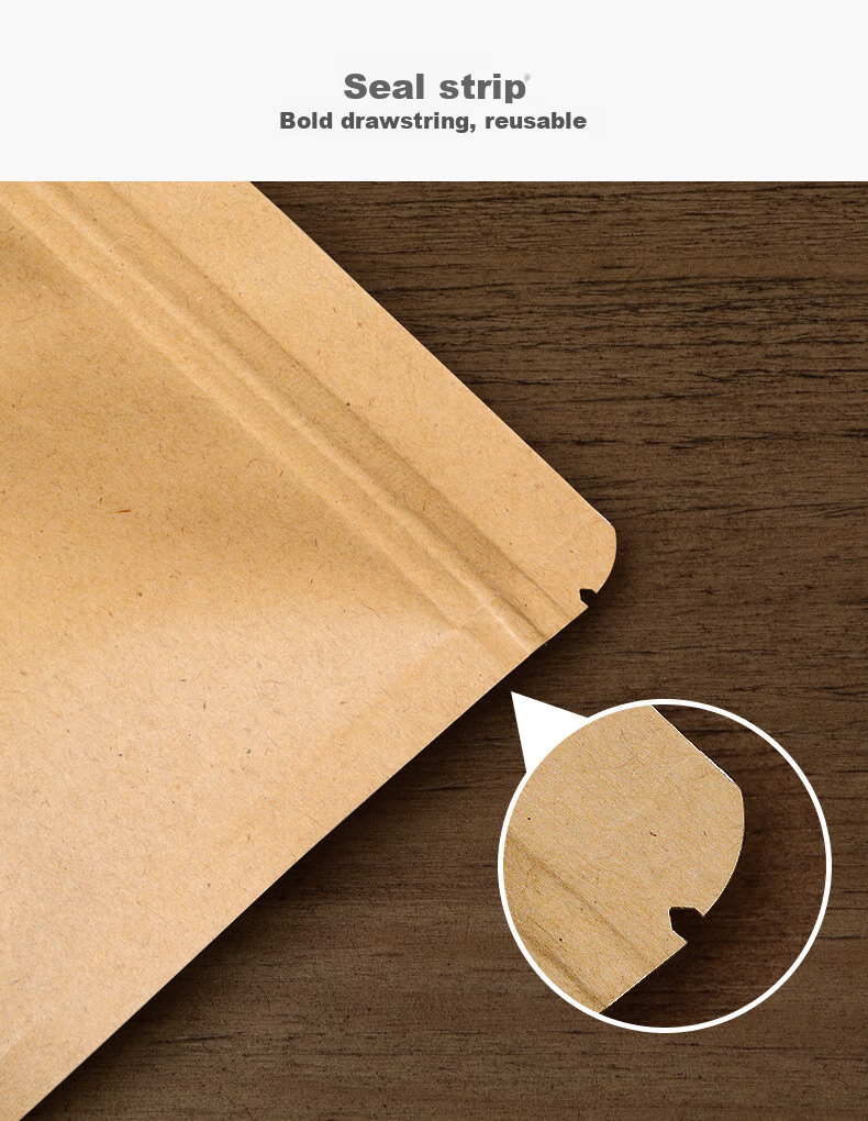 Fanyejia, 20-Pack Thick Tea Cake Sealing Bags, 357g, for Pu'er And White Tea Cakes, Kraft Paper with Aluminum Foil, Moisture-Proof Self-Sealing Bags 7