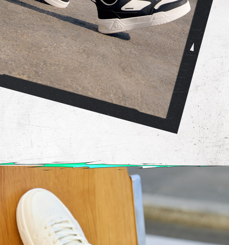 361° Women's Sneakers Soda 3 Spring And Summer Couple Retro Thick-Soled Casual Skateboard Shoes for Women 682516615-4 46
