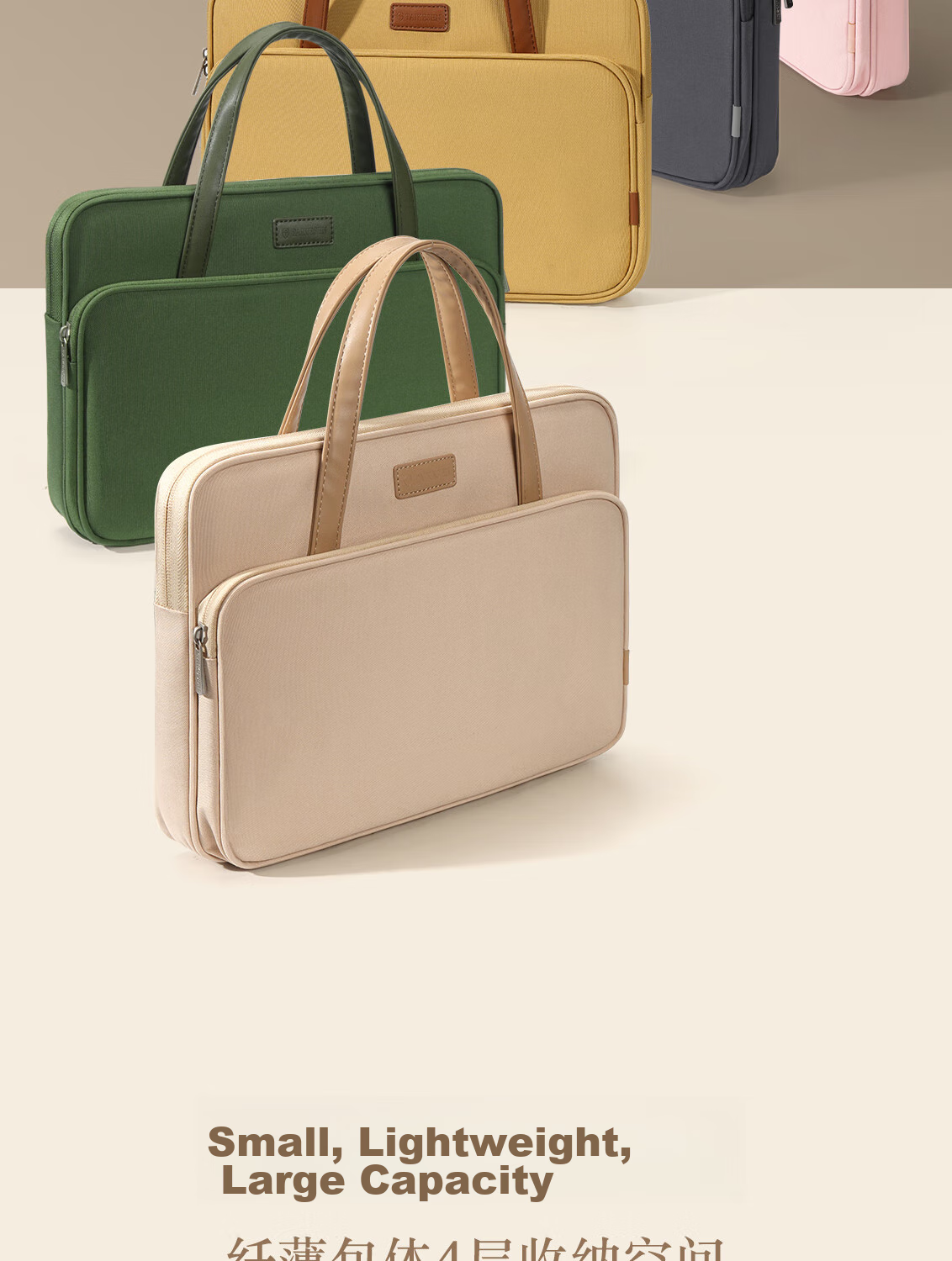 Taikesen Cloud Notebook Laptop Bag for Women, 15.6-Inch, Compatible with Lenovo Air, Apple Mac, Huawei, Xiaomi 3