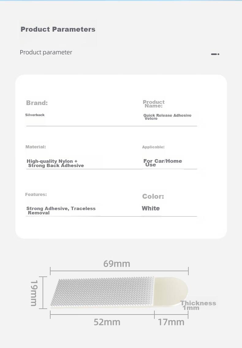 Yinbei Strong Adhesive Double-Sided Tape, High-Adhesion Nano Glue for White Walls, Seamless Poster Sticker, Transparent Wall-Specific Double-Sided Tape for Certificates, Non-Damaging to Walls 10