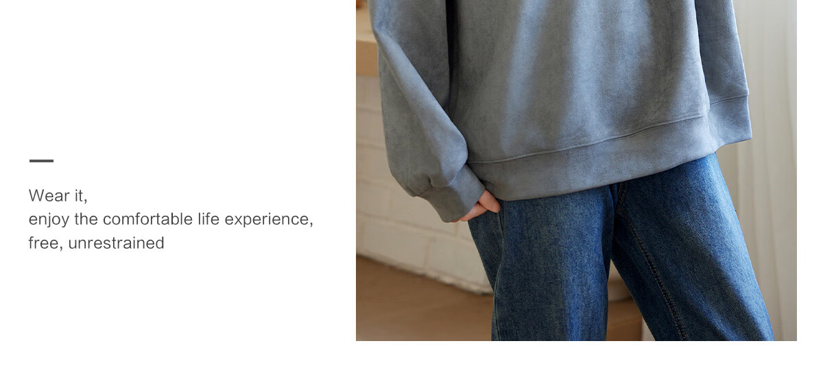 Halo Queen Women's Sweatshirt, Suede Fleece, Spring And Autumn Round Neck, Letter Print Pullover, Loose Fit Versatile Sweatshirt, New Product H143W1022 29