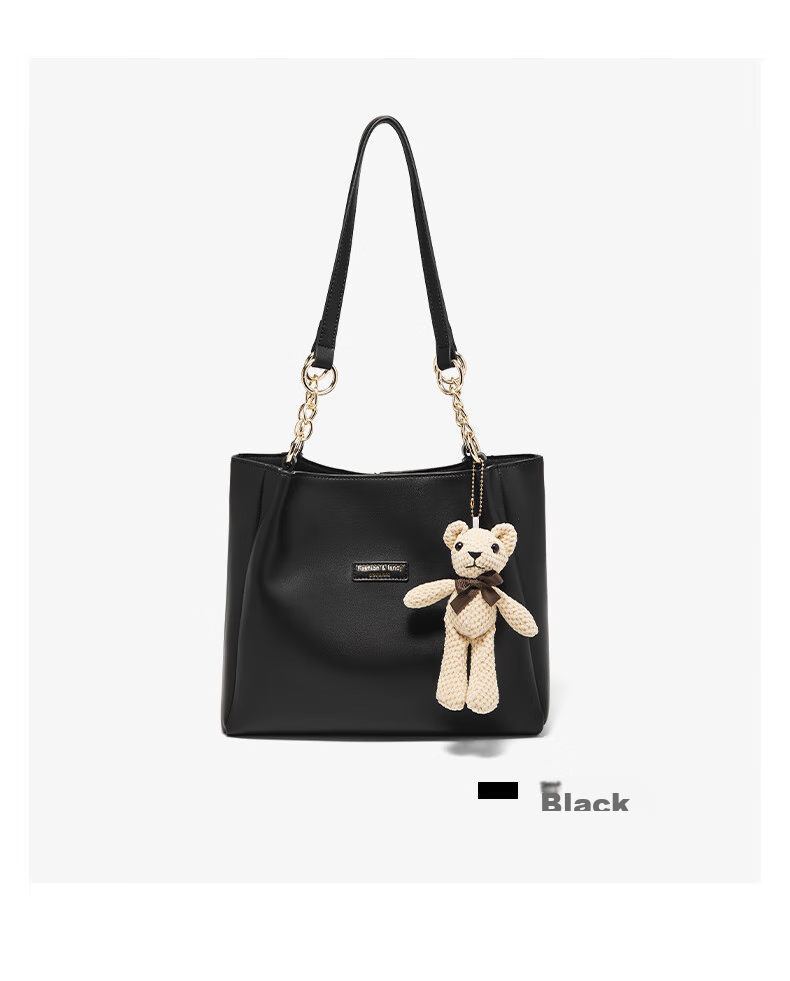 FOXER Leather Women's Handbag, Large Capacity Tote Bag, Shoulder Bag, Co-Branded Valentine's Day Gift for 520 12