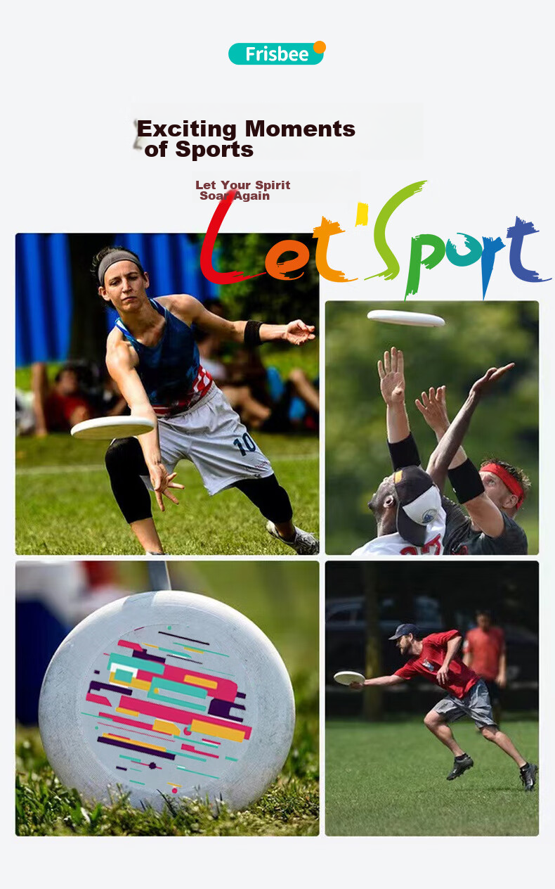 Babamama Frisbee, Outdoor Extreme 175g Soft Rubber, Professional Beach Flying Disc, Adult Competition-Specific, Parent-Child Game, Sports Toy 14