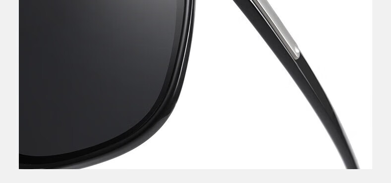 Boshide Sunglasses, Driving-Specific Sunglasses for Men, Fashionable And Stylish Sunglasses, Black Frame with Gray Lenses 10