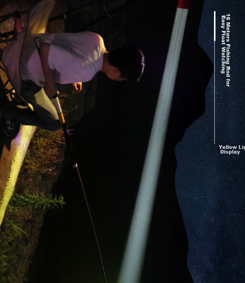 Hana Underwater Fishing Light Night Fishing Lamp Outdoor Rechargeable High Brightness LED Flashlight with Long Battery Life 5