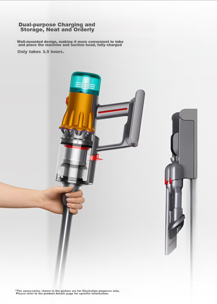 DYSON V12n Detect Slim Nautik Absolute Vacuum And Mop Combo, Cordless Handheld High-Suction All-In Cleaner for Pets, Dust Mites, Wet And Dry Cleaning 22