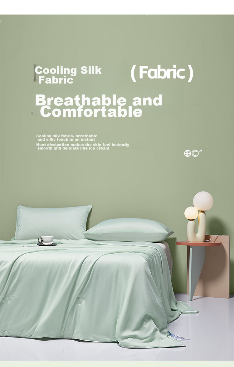 MUJI Class A Cooling Air-Conditioned Quilt Summer Quilt Washable Summer Cooling Quilt Cooling Value 0.31 Thin Summer Quilt 1.8m*2m 5