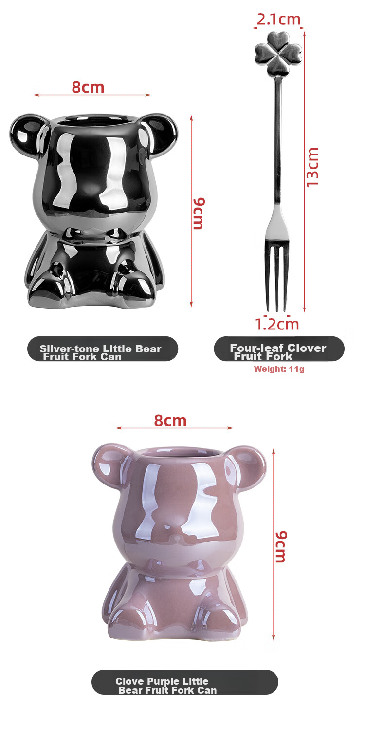 Banwushenghuo 304 Stainless Steel Fruit Fork, Luxury Household Dessert Fork, Cake Fork, Fruit Pick, Exquisite Fruit Fork Set 12