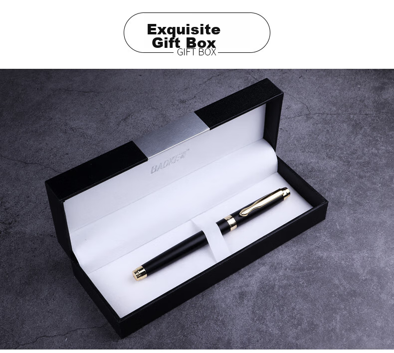 BAOKE PC109A 0.7mm Gel Pen for Business, Office, Study And Handwriting Practice, Black, Single Pe 7