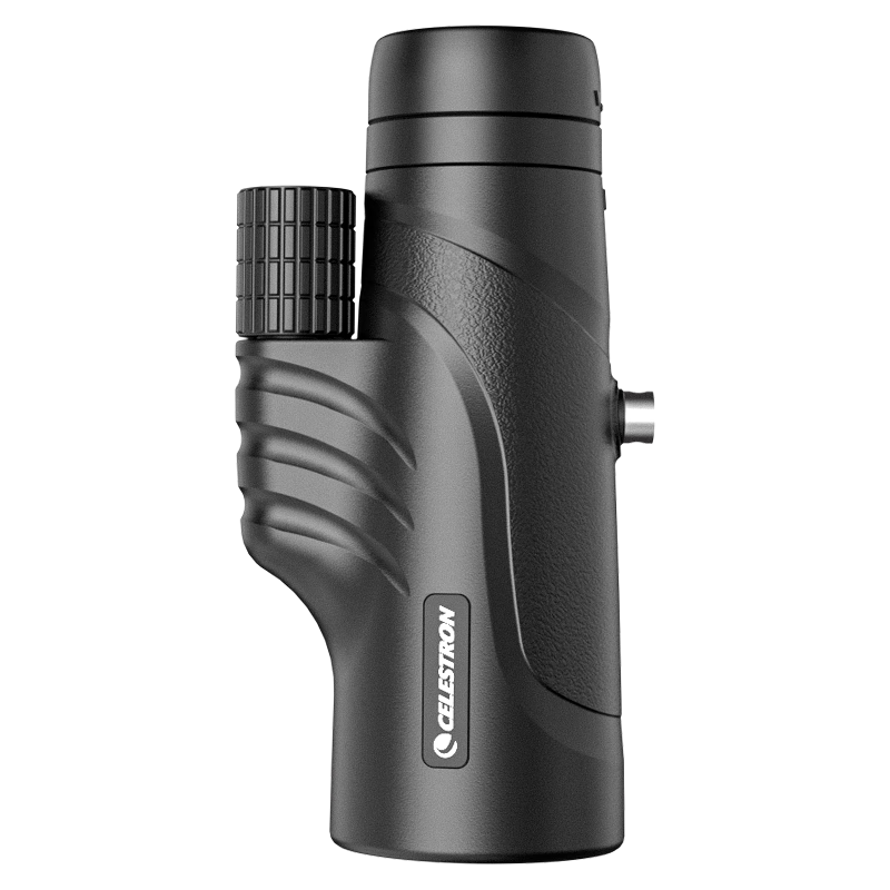 Celestron Leto 10X42 High-Definition High-Power Portable Monocular Smartphone Telescope Outdoor Hiking Concert Sports Black