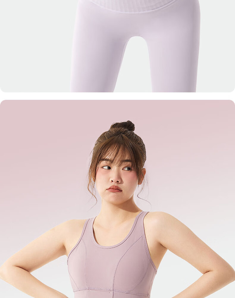 XUEXIMAN Plus Size Sports Bra for Women, Shock-Absorbing, Push-Up, High-Intensity One-Piece Fitness Bra, Makes Large Breasts Appear Smaller, Yoga Tank Top 15