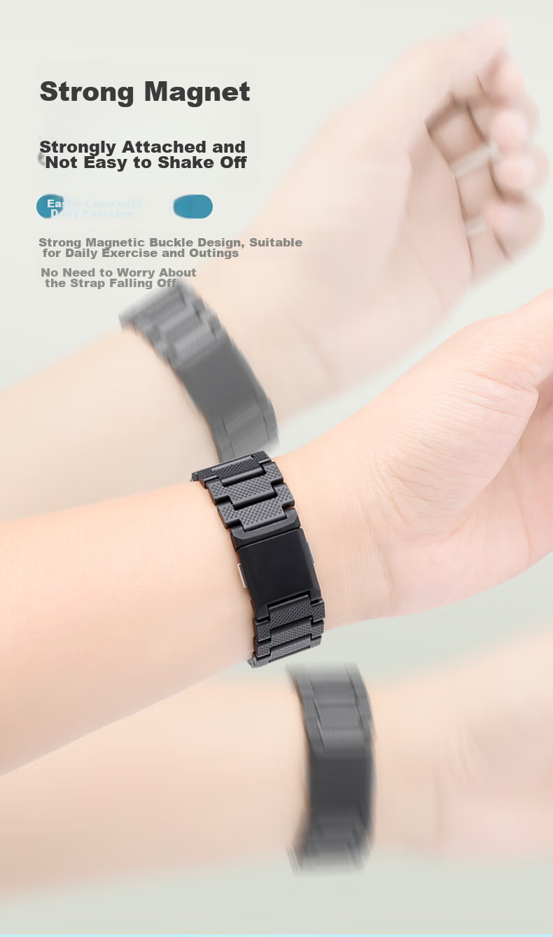 Watchbond Compatible with Xiaotiancailiao Children's Smartwatch Z9 Strap, Z10/11/Z8A/Z7 Magnetic Clasp, Q2A/Z6 Peak Edition, Smart Student Youth Version Z5A/Z3/Z1 Extended Chai 9