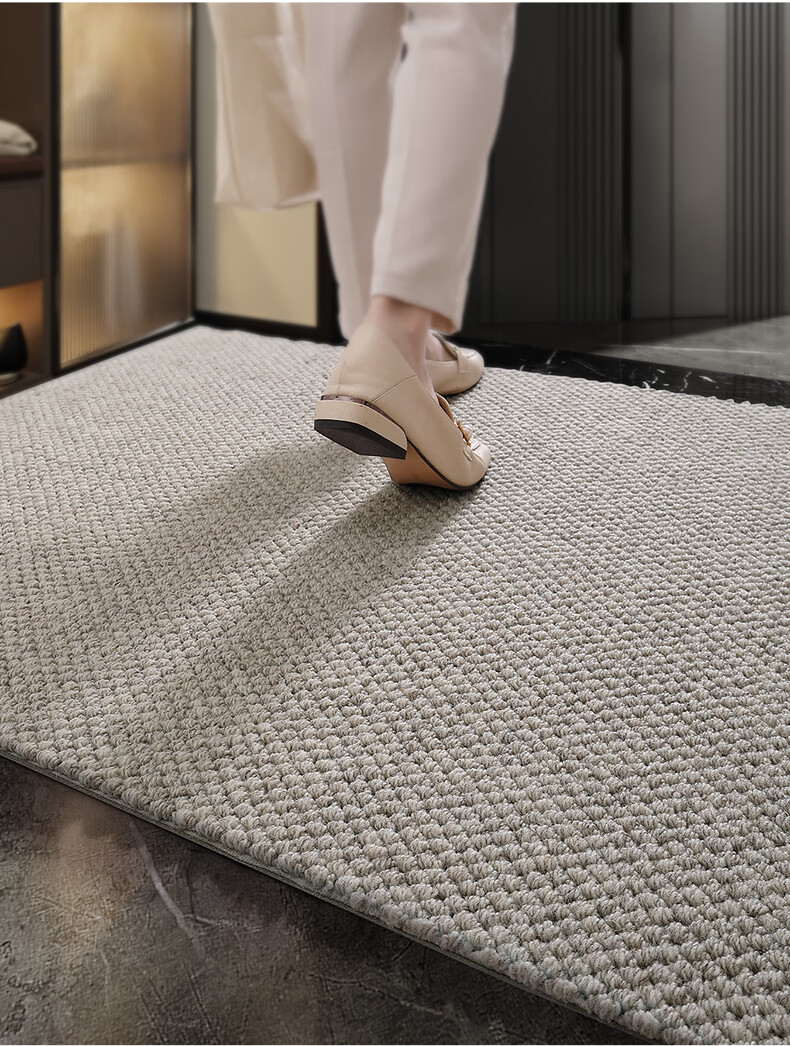 Dajiang New Zealand Wool Doormat, Customized High-End Entrance Rug, Doorway Foot Mat, 55x85cm 10
