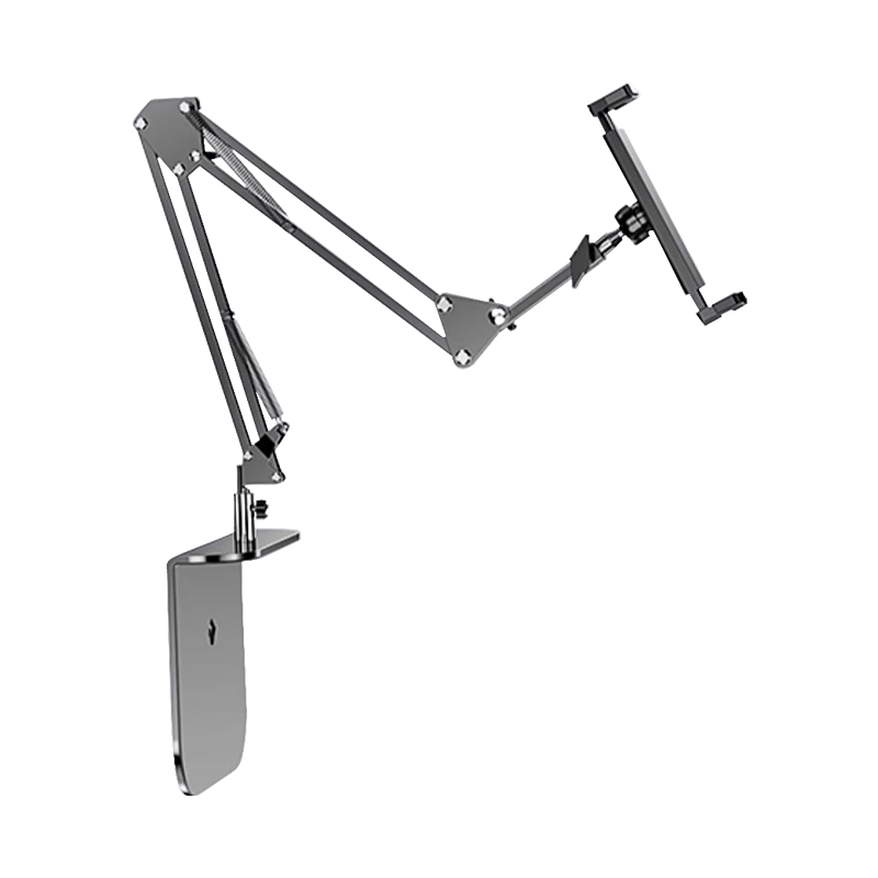 CangHua [No Clamp Hidden] Tablet Stand Headboard Phone Holder for IPad, Bedside Desktop Lazy Rotating Multifunctional Support Bracket for Watching TV Shows, Live Streaming, Video Games And PUBG While Lying Dow
