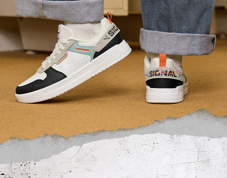 361° Men's Sports Shoes, Spring And Summer Retro Versatile Thick-Soled Warm White Casual Sneakers for Men, 672416602F-2 12