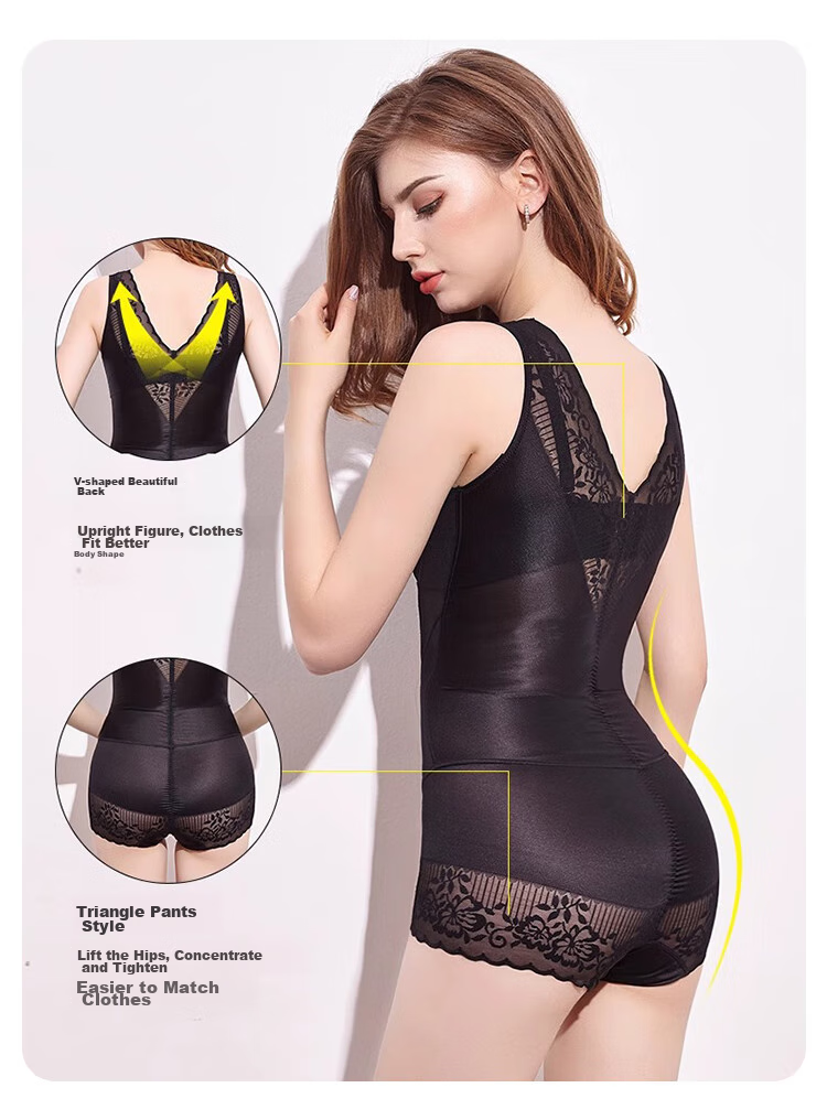 FitonTon Women's Shapewear Bodysuit, Thin, Butt-Lifting, Body-Shaping, Tummy Control, Postpartum Waist-Cinching, Slimming Underwear, One-Piece Shapewear 11