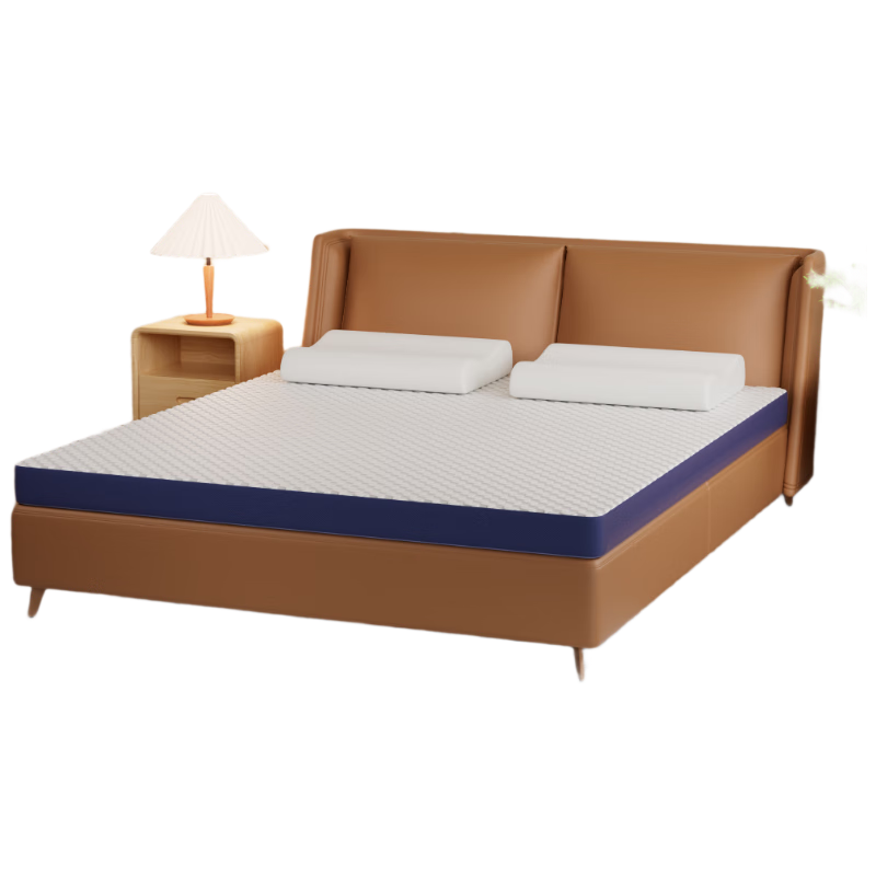 La Torretta Memory Foam Mattress, Class A 35D Antibacterial Slow Rebound Bed Pad, Double Foldable Tatami for Two People, 1.8x2 Meters