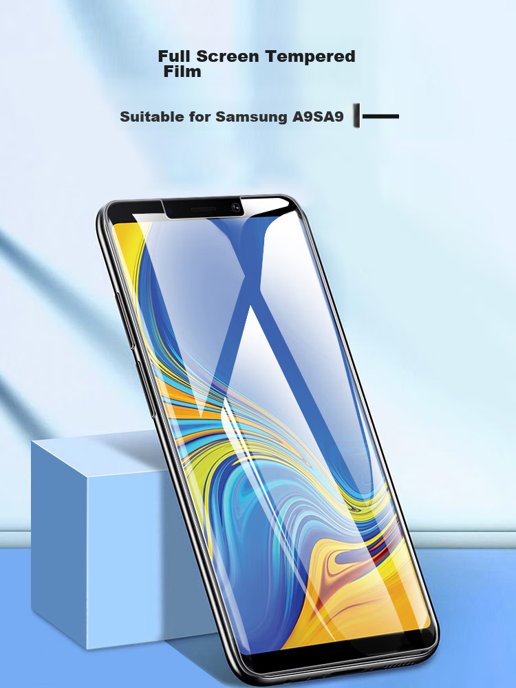 ESCASE Tempered Glass Screen Protector for Samsung Galaxy S25, Full Coverage Protective Film, HD Ultra-Thin Shatterproof Anti-Fingerprint Clear Protective Film 2