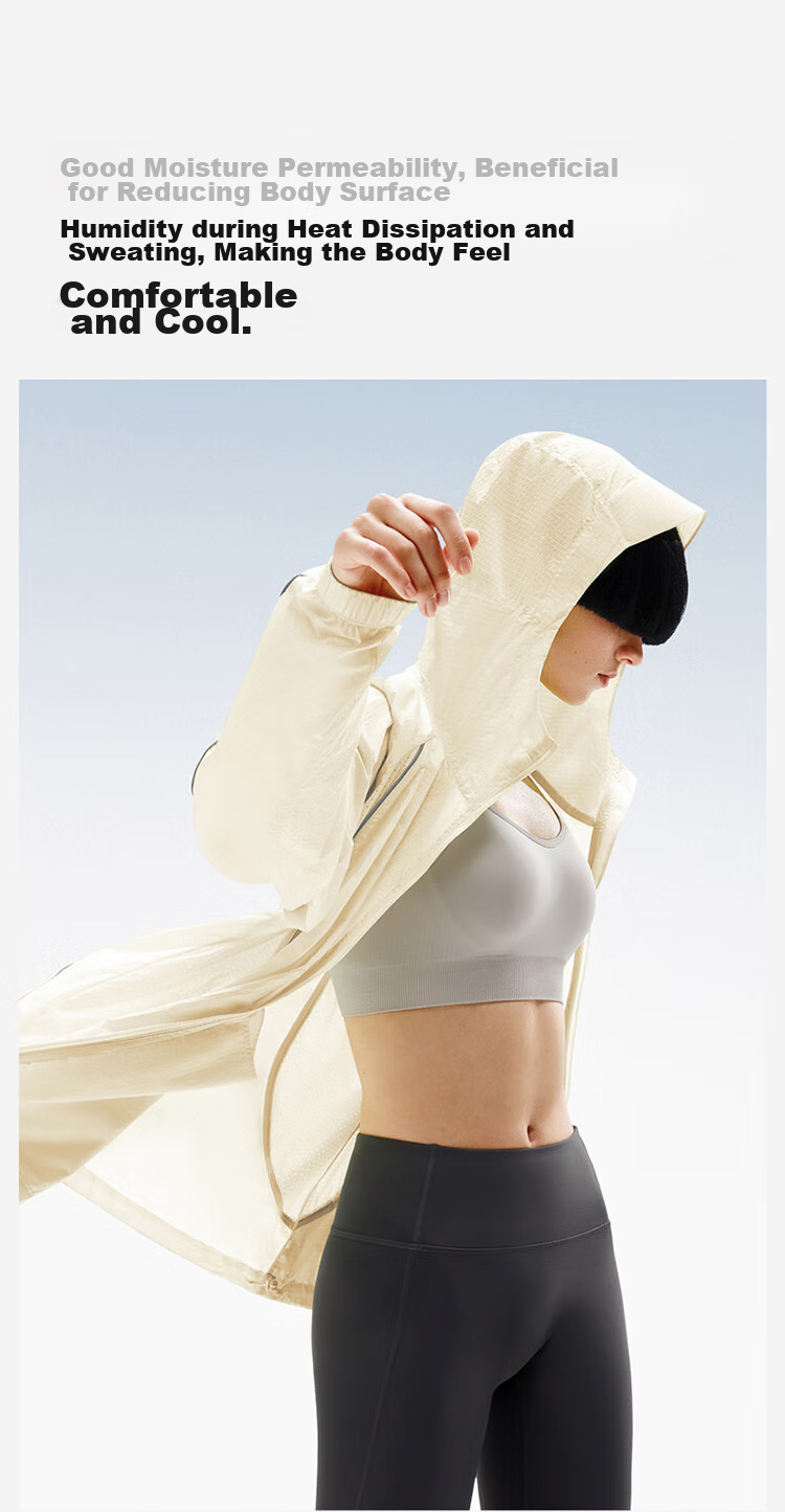 Bananain [Wang Yibo's Choice], Liangpi 502UV Unisex Sun Protection Clothing, Breathable Sports Quick-Dry Jacket, New Style 21