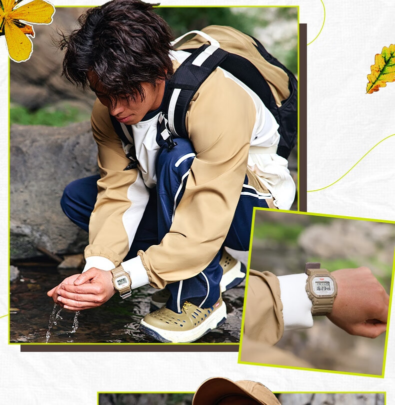 Casio Watch, G-SHOCK Li-Ning ·CHUMS Co-Branded Sports Digital Watch, DW-5600LICH25 4