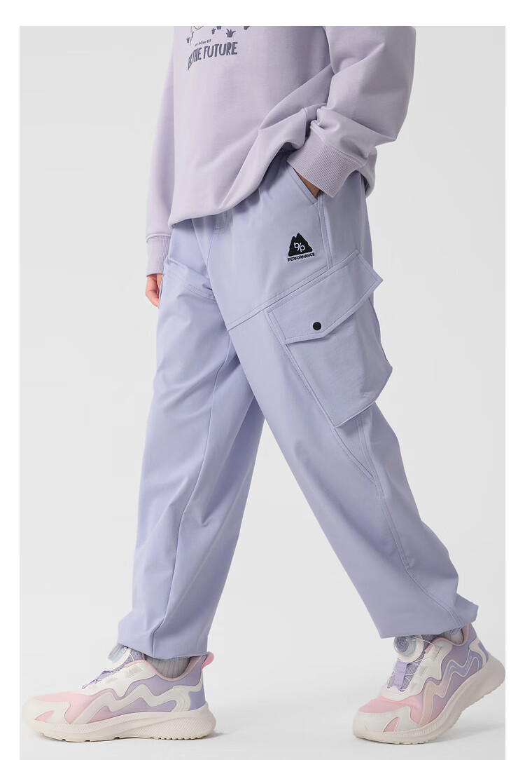 BALABALA Children's Clothing, Boys And Girls Pants, Spring 2025 Collection, Loose And Comfortable, Trendy And Fashionable Trousers, 208125108201 11
