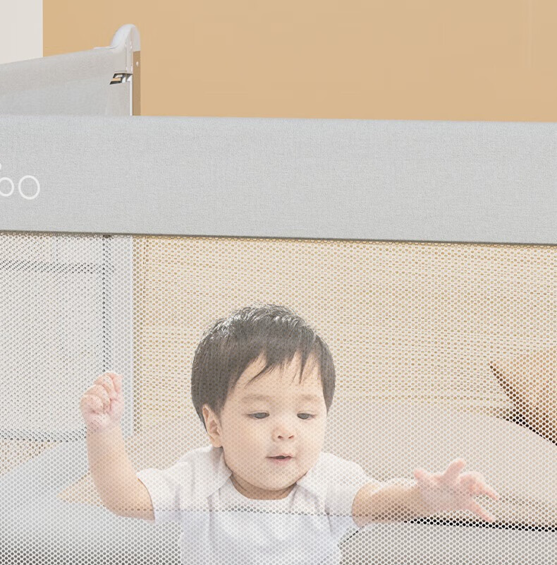 YEEHOO Bed Guard Rail, Baby Fall Prevention Protective Barrier, Infant Crib Rail, Children's Guardrail, Bedside Safety Rail, 2.0 Meter Bed - Single Piece 19