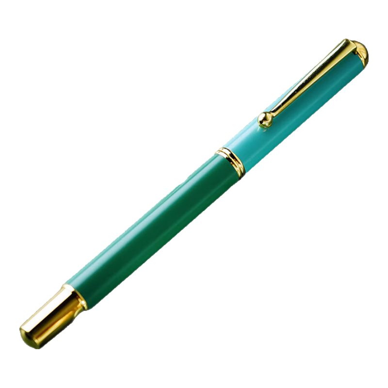 Rongbaozhai Fountain Pen Style Brush Pen Small Regular Script Refillable Soft Brush Calligraphy Practice Copy Sutra Pen Adult Beginner Student Entry-Level Soft Tip Wolf Hair Twilight Forest (Includes